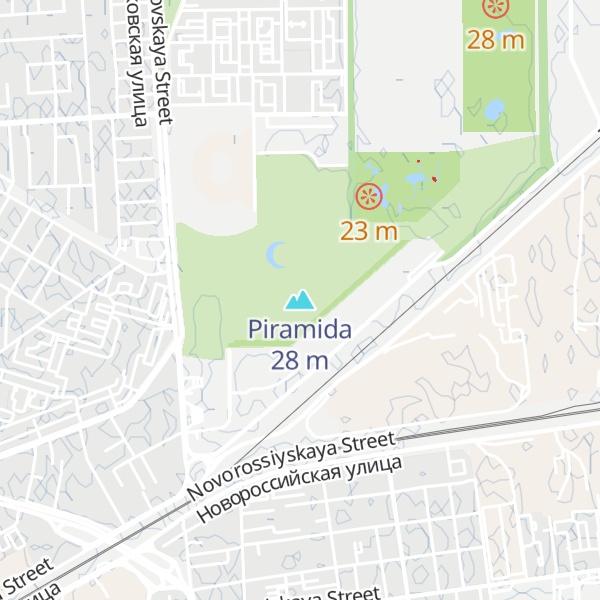 Map of Piramida