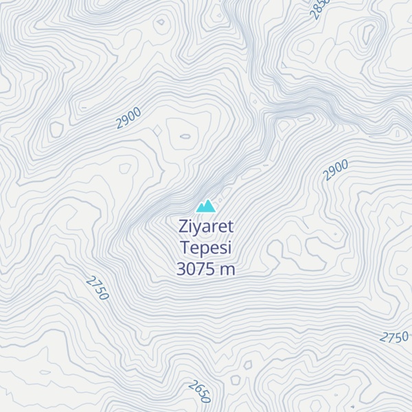Map of Ziyaret Tepesi