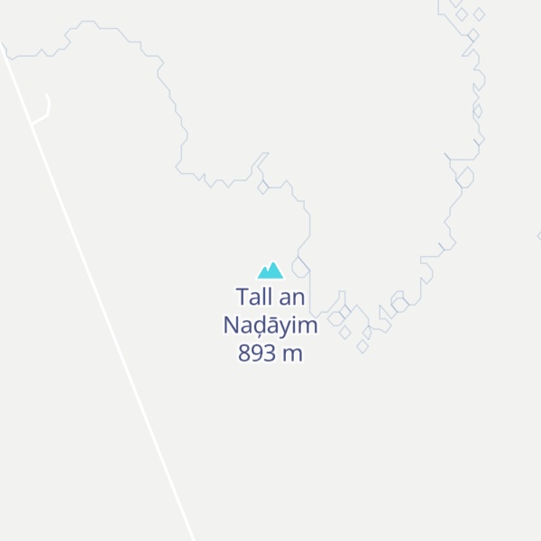 Map of Tall an Naḑāyim