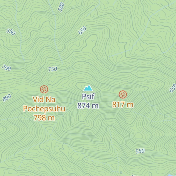 Map of Psif