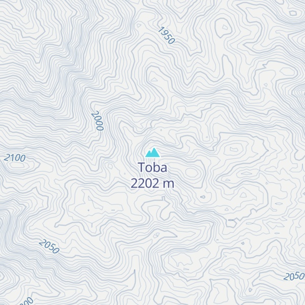 Map of Toba