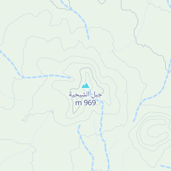 Map of جبل الشيحية