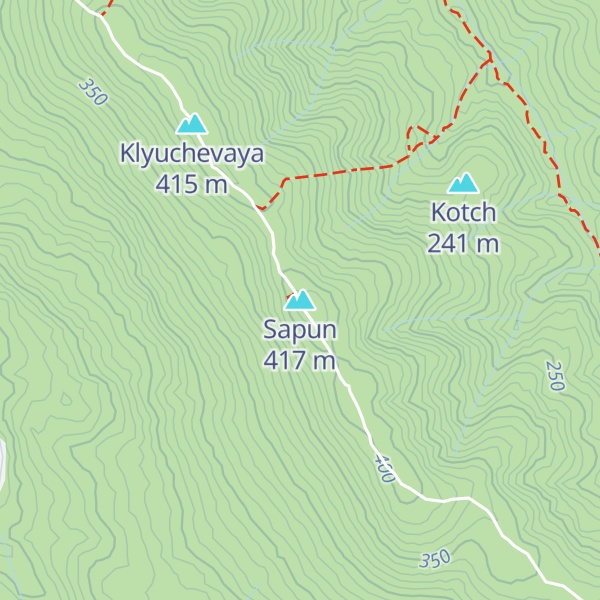 Map of Sapun