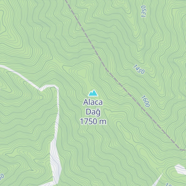 Map of Alaca Dağ