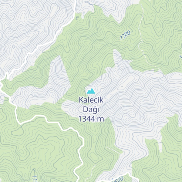 Map of Kalecik Dağı