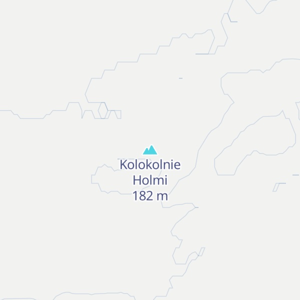 Map of Kolokolnie Holmi