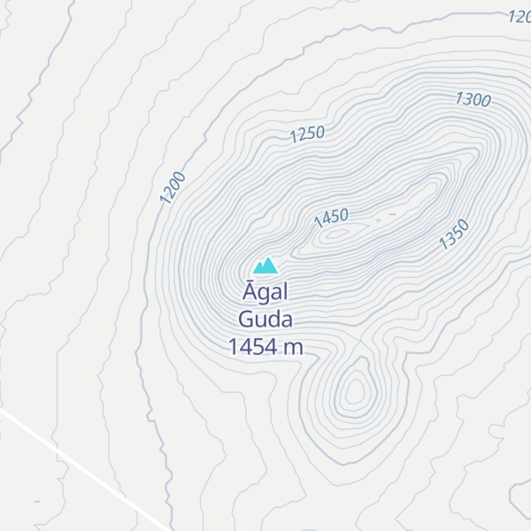 Map of Āgal Guda