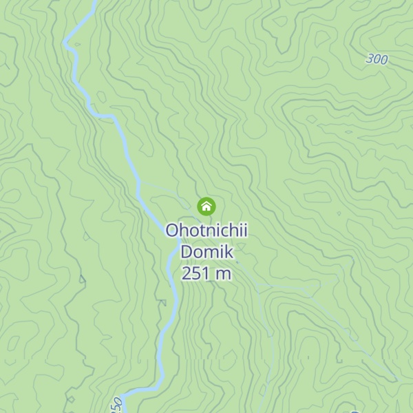 Map of Ohotnichii Domik