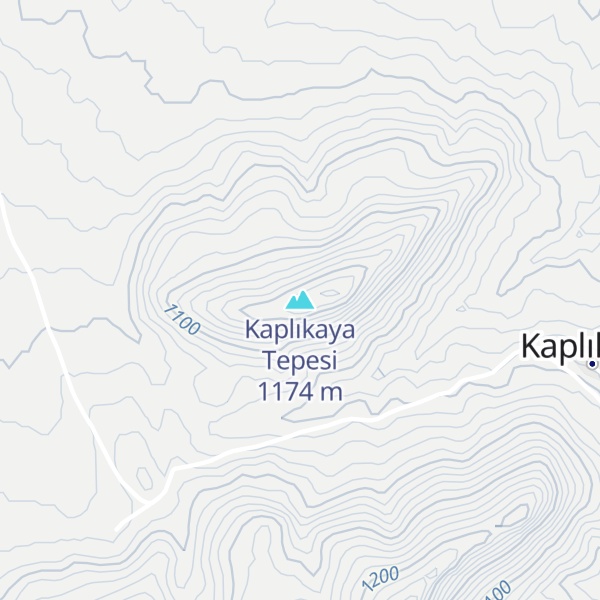 Map of Kaplıkaya Tepesi