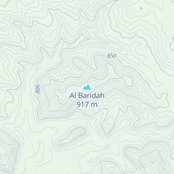 Map of Al Baridah
