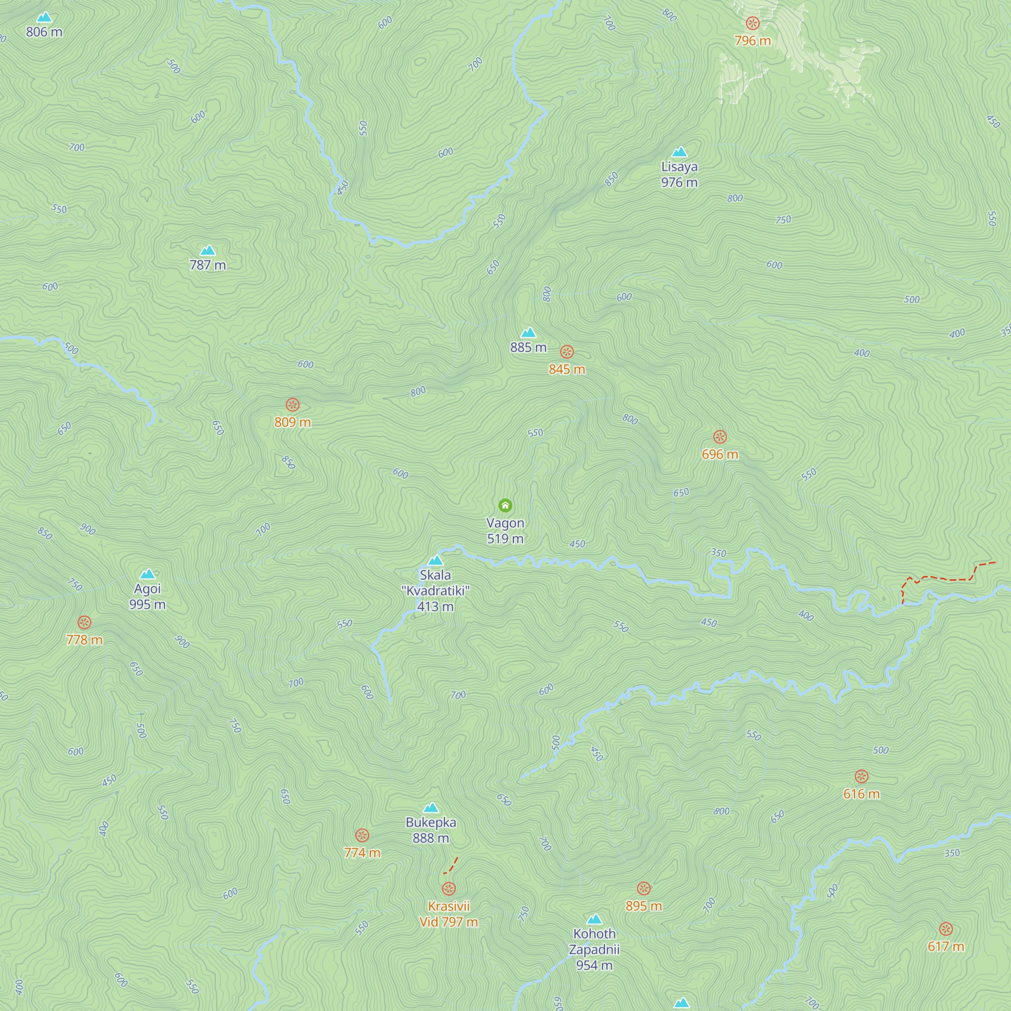 Vagon map