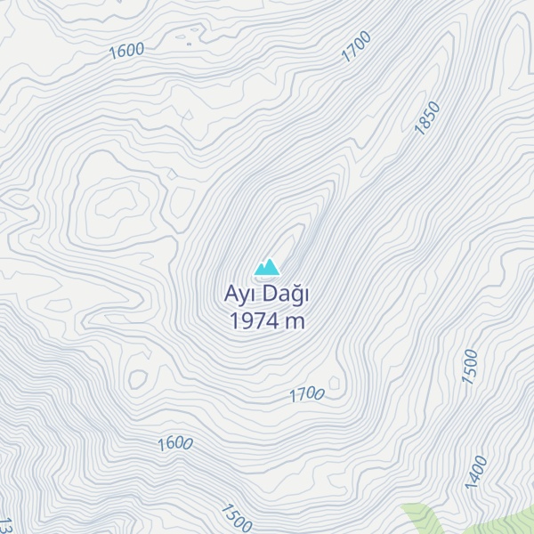 Map of Ayı Dağı