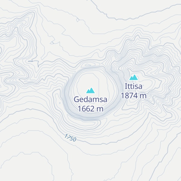 Map of Gedamsa