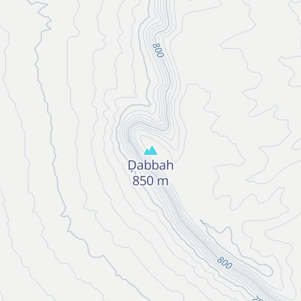 Map of Ḑabbah