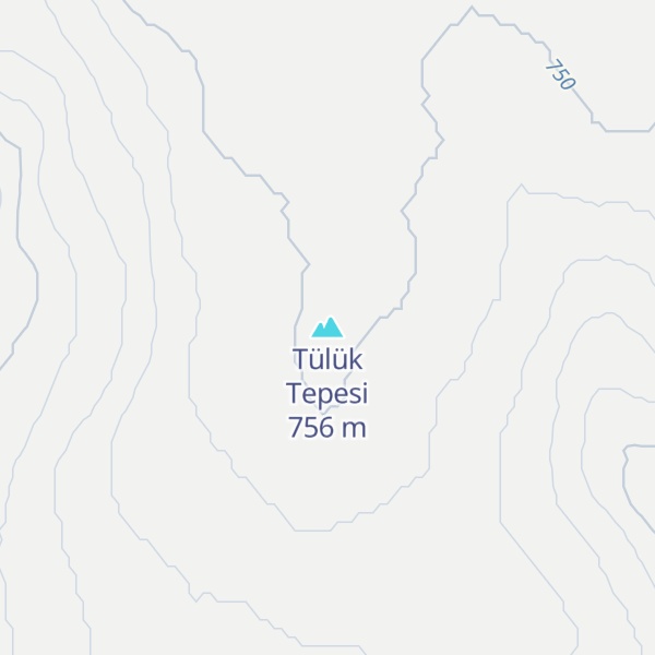 Map of Tülük Tepesi