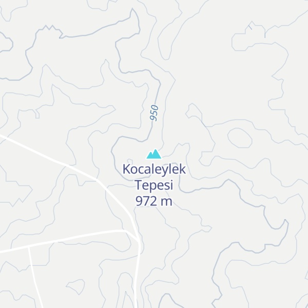 Map of Kocaleylek Tepesi