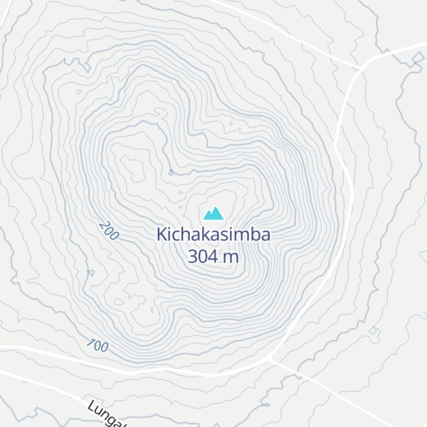 Map of Kichakasimba