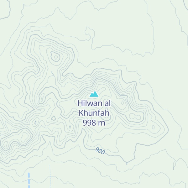 Map of Hilwan al Khunfah