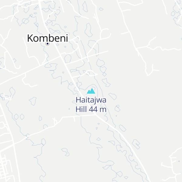 Map of Haitajwa Hill