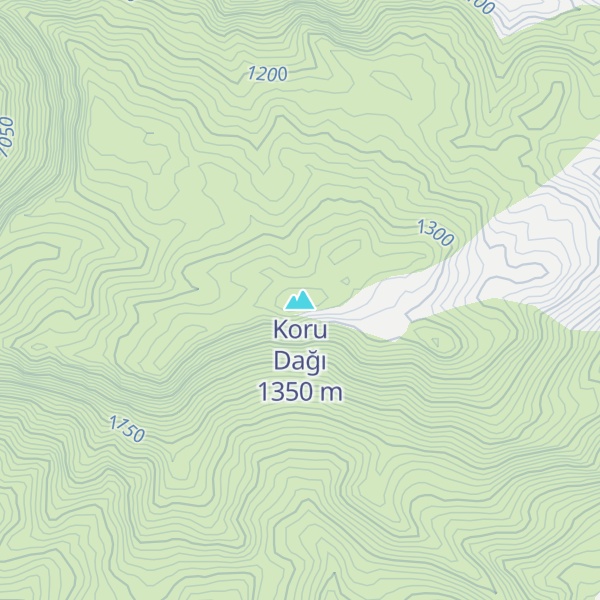 Map of Koru Dağı