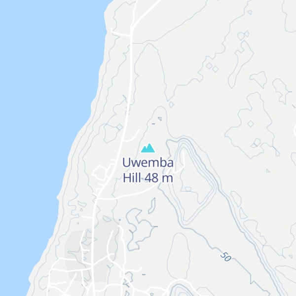 Map of Uwemba Hill