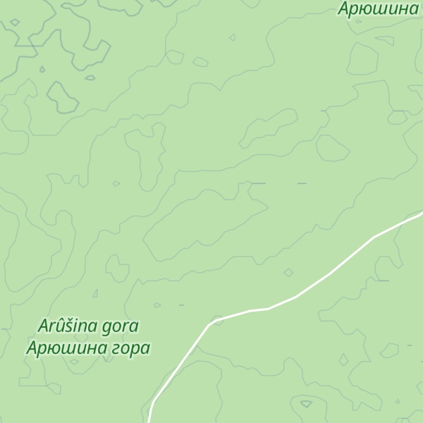Map of Aryushina