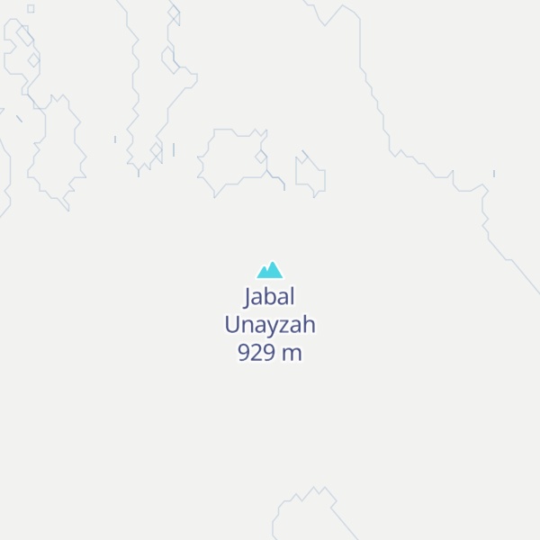 Map of Jabal Unayzah