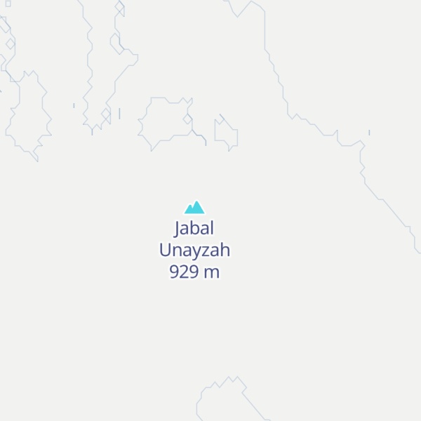 Map of Jabal Unazah