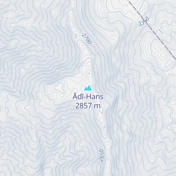 Map of Ādī-Hans