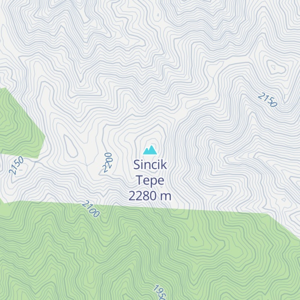 Map of Sincik Tepe