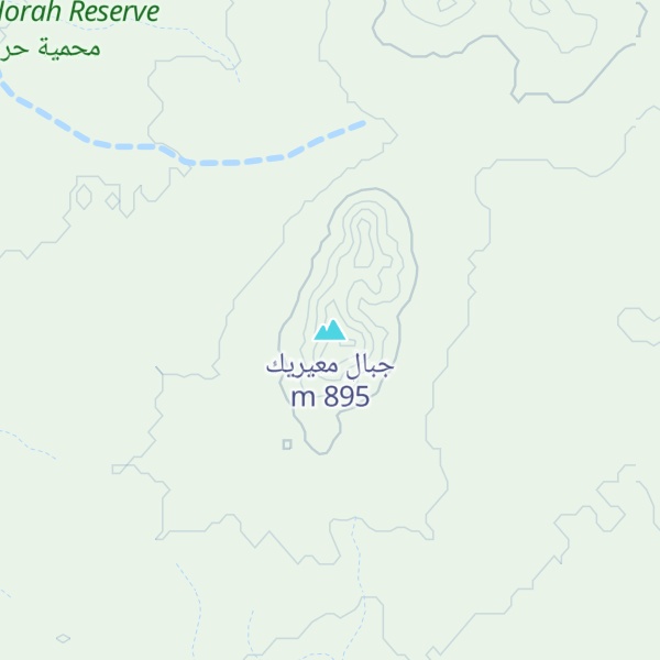 Map of جبال معيريك