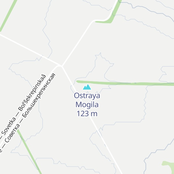 Map of Ostraya Mogila