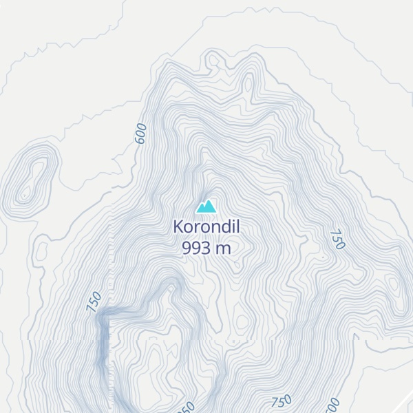 Map of Korondil