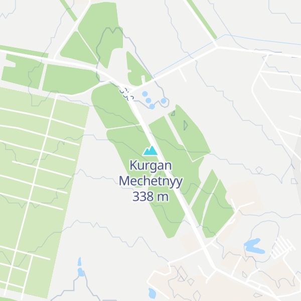 Map of Kurgan Mechetnyy