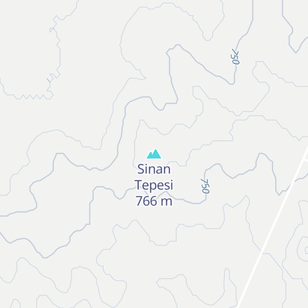 Map of Sinan Tepesi