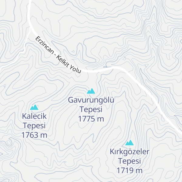 Map of Gavurungölü Tepesi
