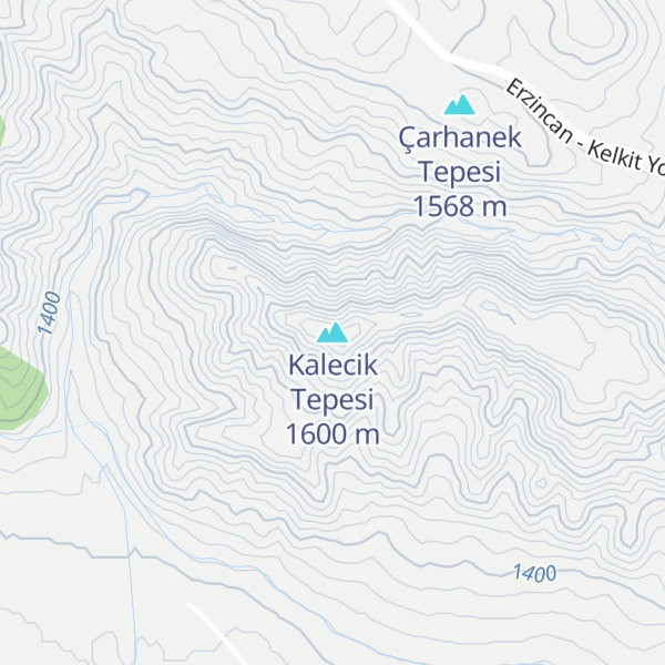 Map of Kalecik Tepesi