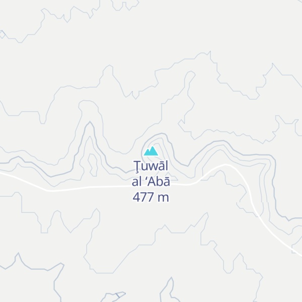 Map of Ţuwāl al ‘Abā
