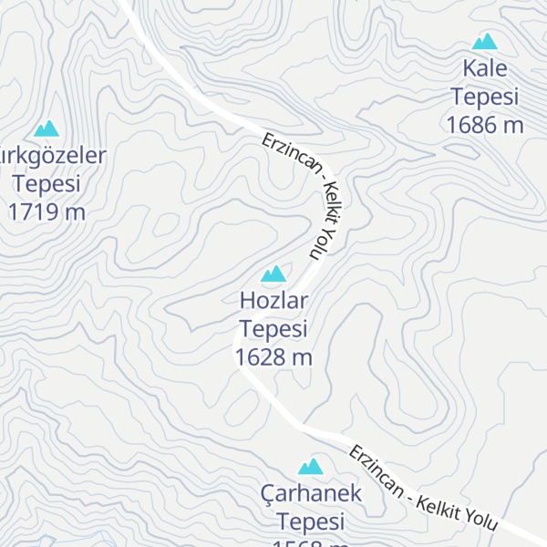 Map of Hozlar Tepesi