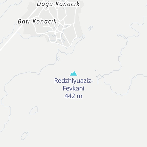 Map of Redzhlyuaziz-Fevkani