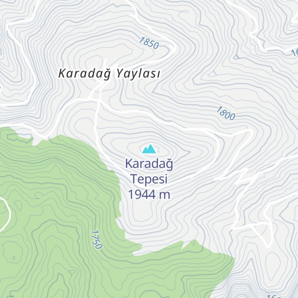 Map of Karadağ Tepesi