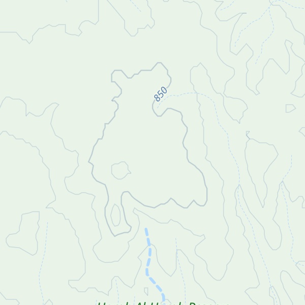 Map of Jibal Wuday Mawt