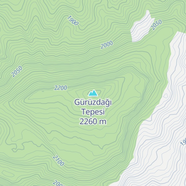 Map of Gürüzdağı Tepesi