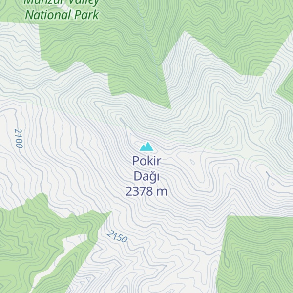 Map of Pokir Dağı