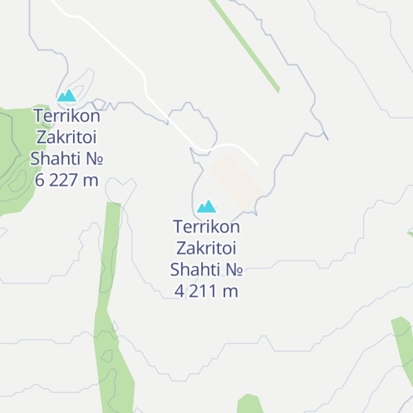 Map of Terrikon Zakritoi Shahti № 4