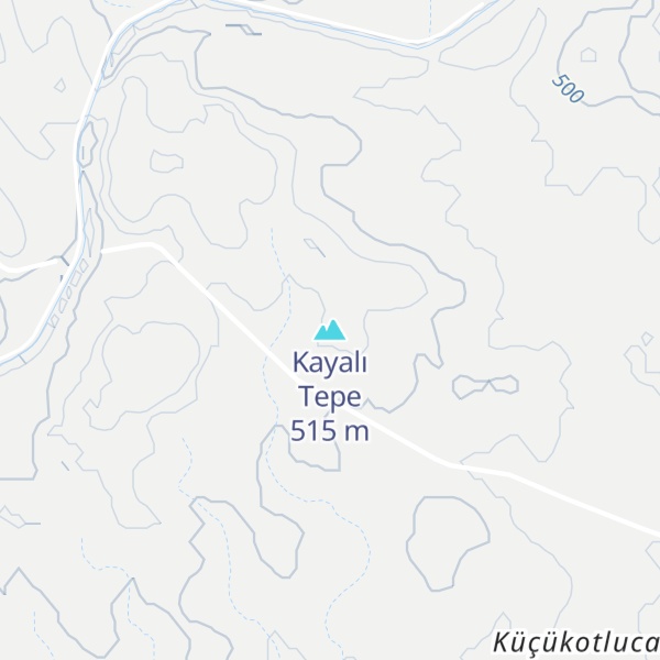 Map of Kayalı Tepe