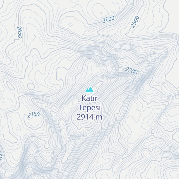 Map of Katır Tepesi