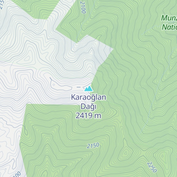 Map of Karaoğlan Dağı