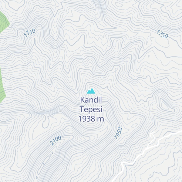 Map of Kandil Tepesi
