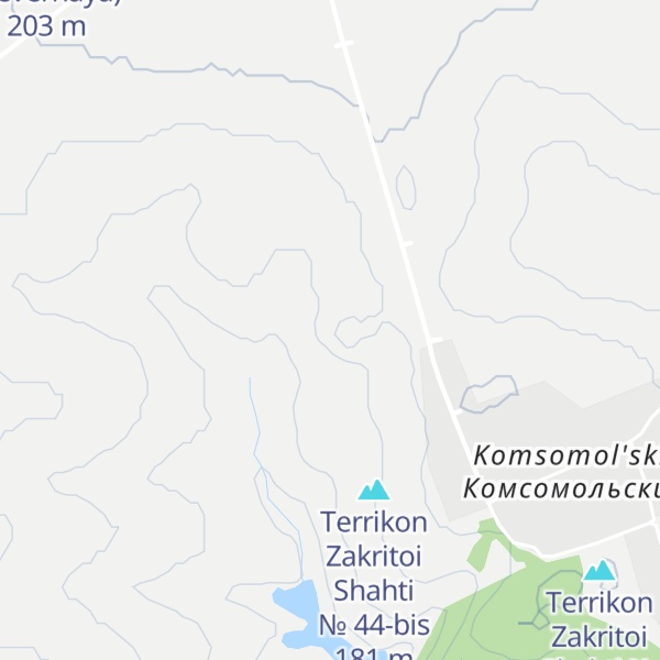 Map of Terrikon Zakritoi Shahti № 44